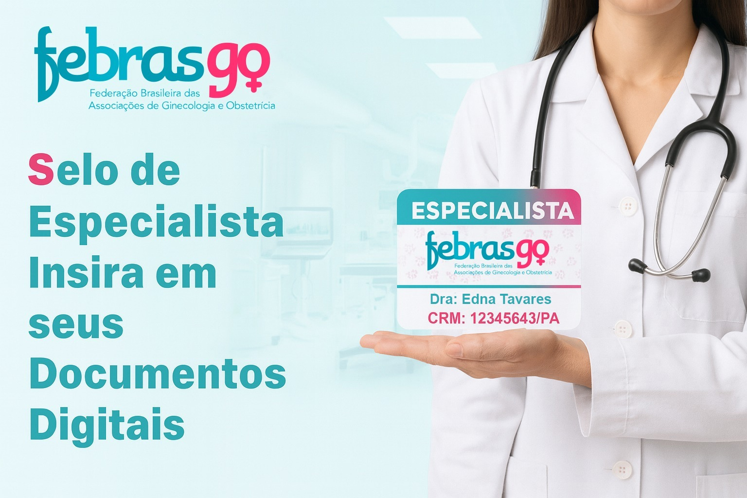 Banner Selo de Autenticidade FEBRASGO
